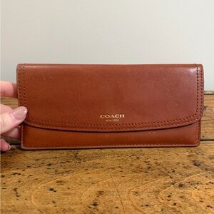 Coach Leather Soft Wallet